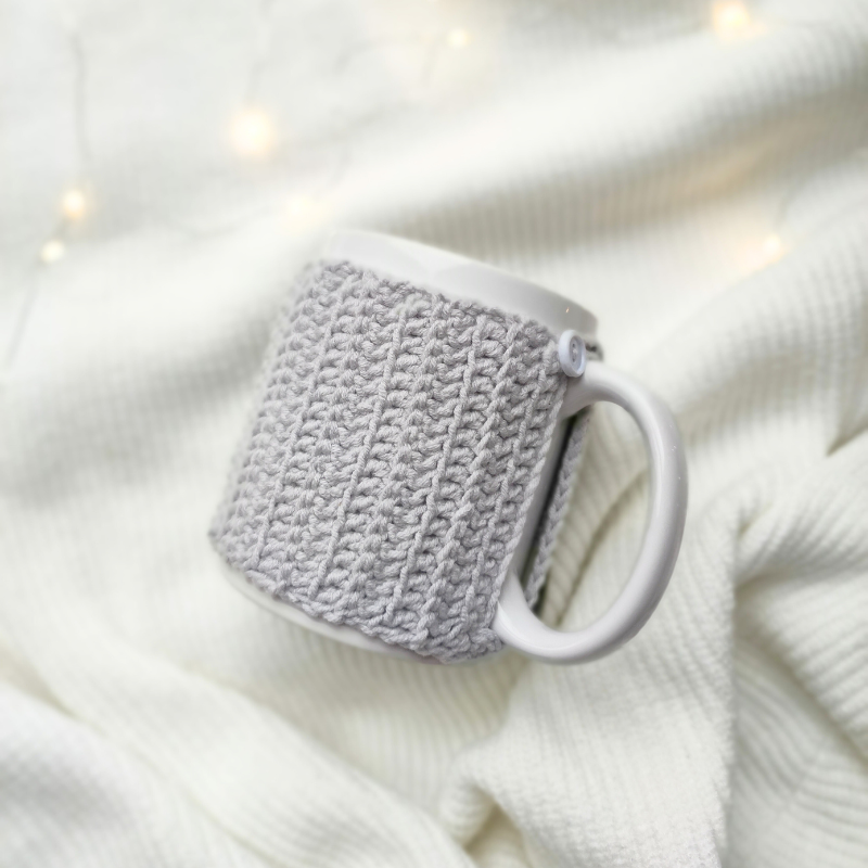 Kubek ze sweterkiem Cozy and warm