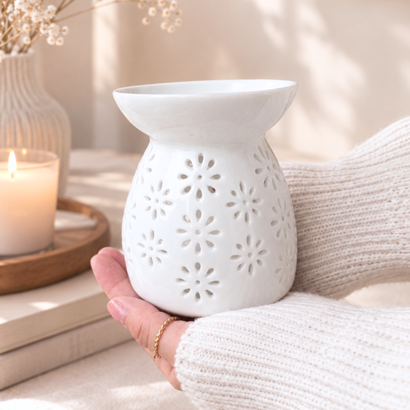 Kominek ceramiczny Daisy