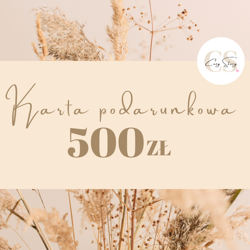Karta podarunkowa 500zł