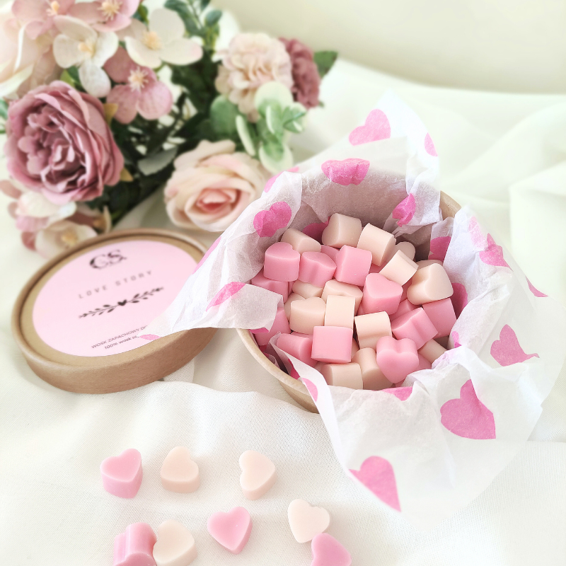 Wosk zapachowy Love Story 100g