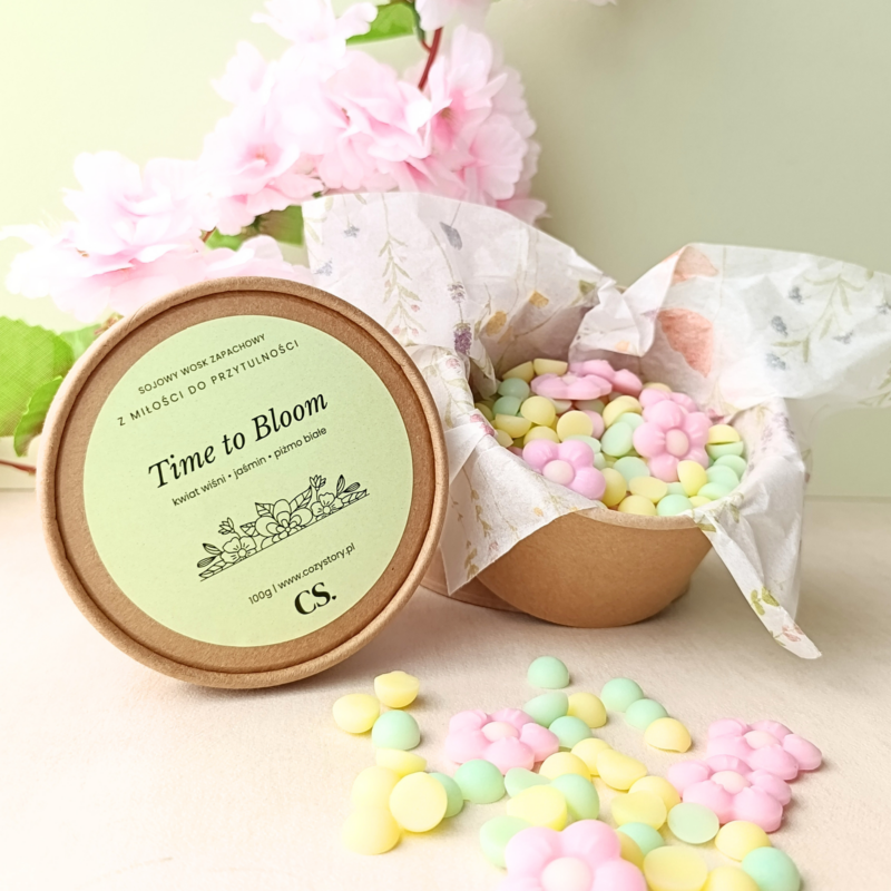 Wosk zapachowy Time to Bloom 100g
